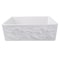 Nantucket Sinks 30-Inch Farmhouse Fireclay Sink with Grapes Apron FCFS3020S-Grapes - alternate 3